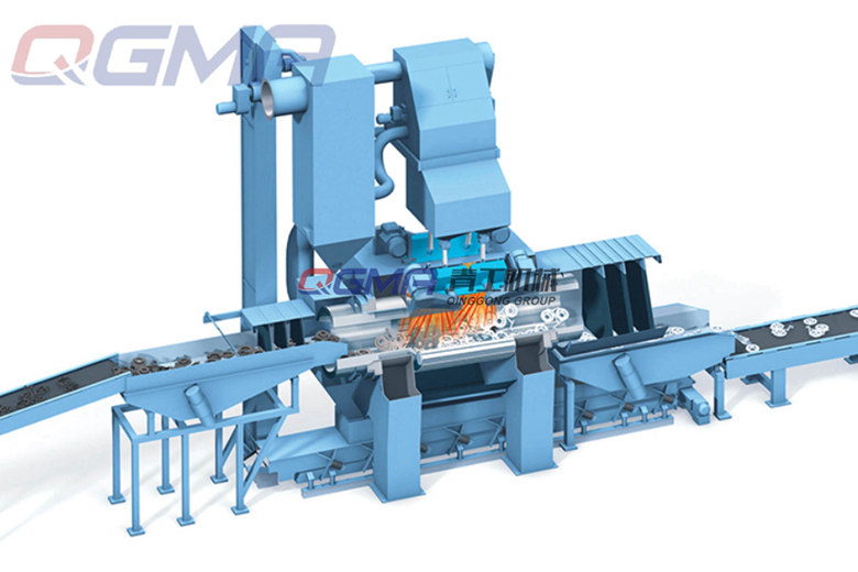 通过式抛丸机?是如何装置的？